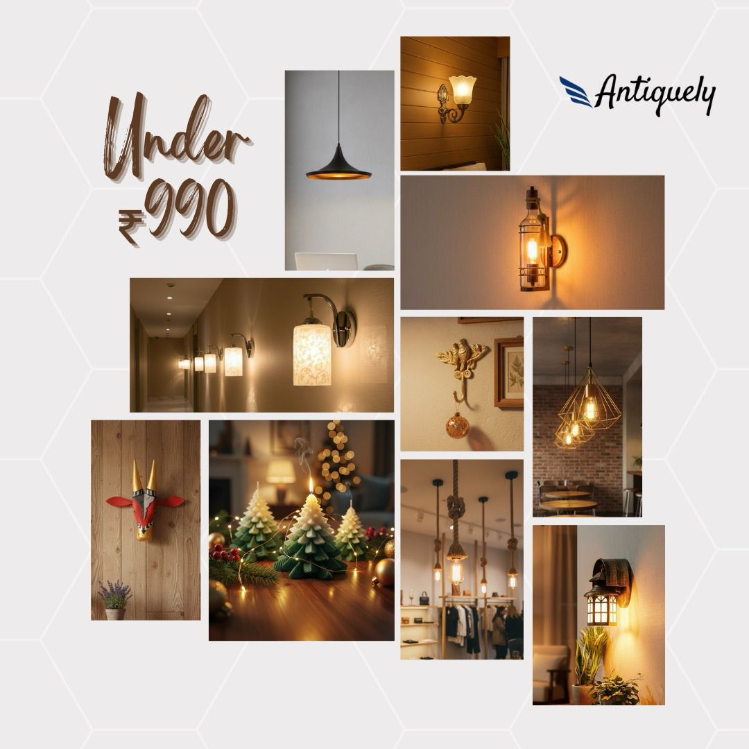 Affordable Luxury: Timeless Decor Under ₹990 | Antiquely