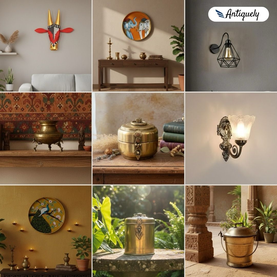 How to Style Your Home with Authentic Vintage Indian Decor?
