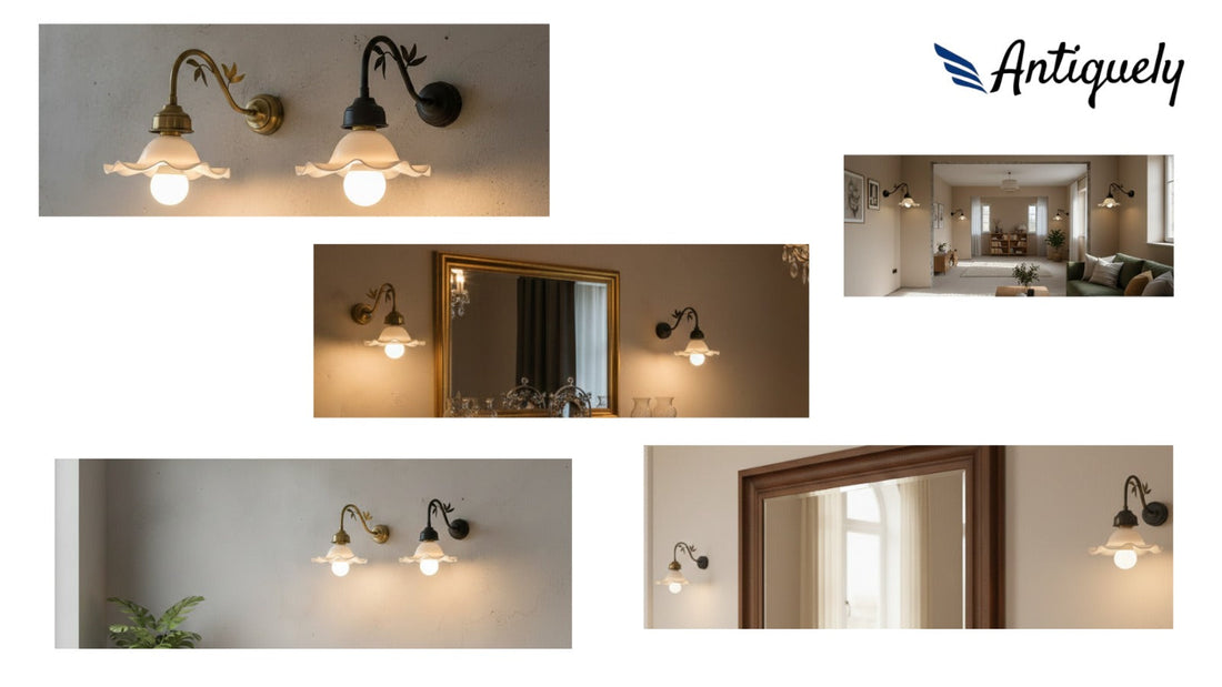 Nostalgic Glow with a Modern Edge: Discover the Vintage Wall Lights