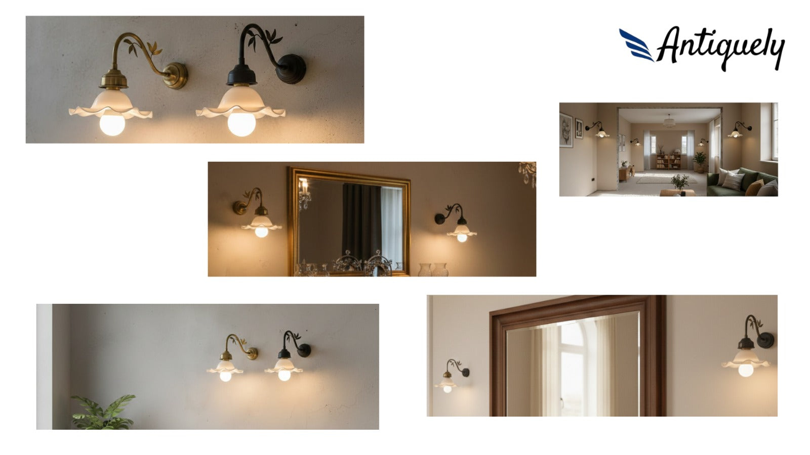 Nostalgic Glow with a Modern Edge: Discover the Vintage Wall Lights