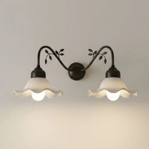 Vintage Bloom Dual Wall Light