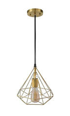 Metal Cage Ceiling Light