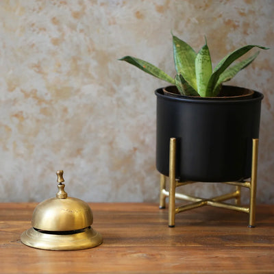 Antique Brass Desk Bell