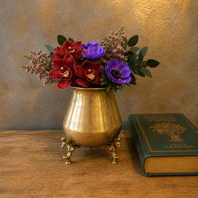 Antique Brass/Pital Pot Small