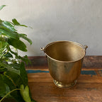 Antique Brass Bucket