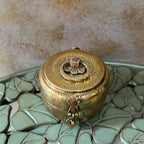 Antique brass box for rustic, vintage, and elegant home decor