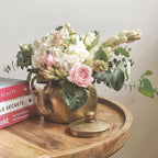 Antique Brass Kettle Antiquely Home Decor