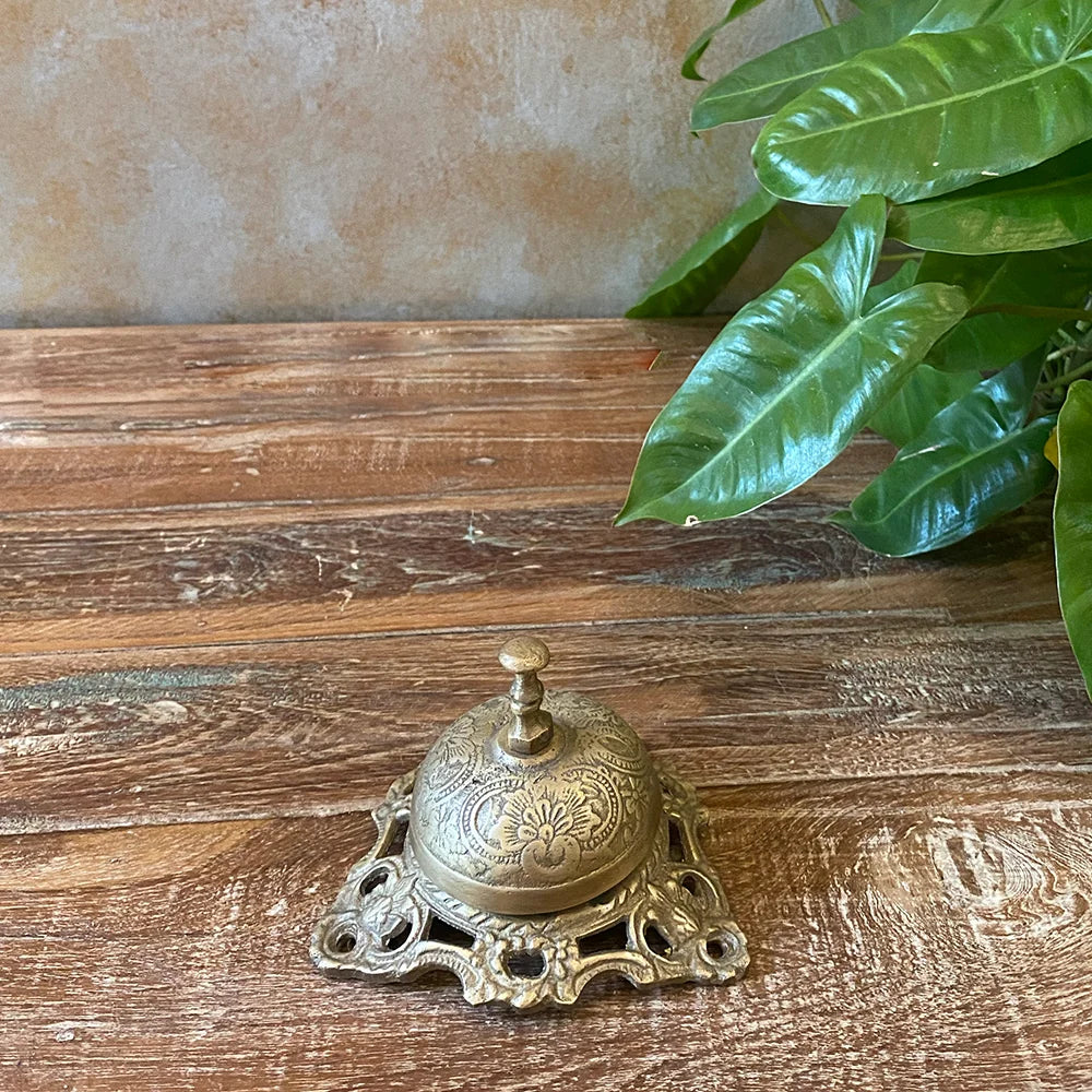 Pure Antique Engraved Brass/Pital Bell