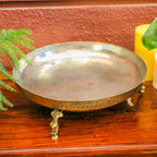 Vintage Brass Urli/Parath on Legs