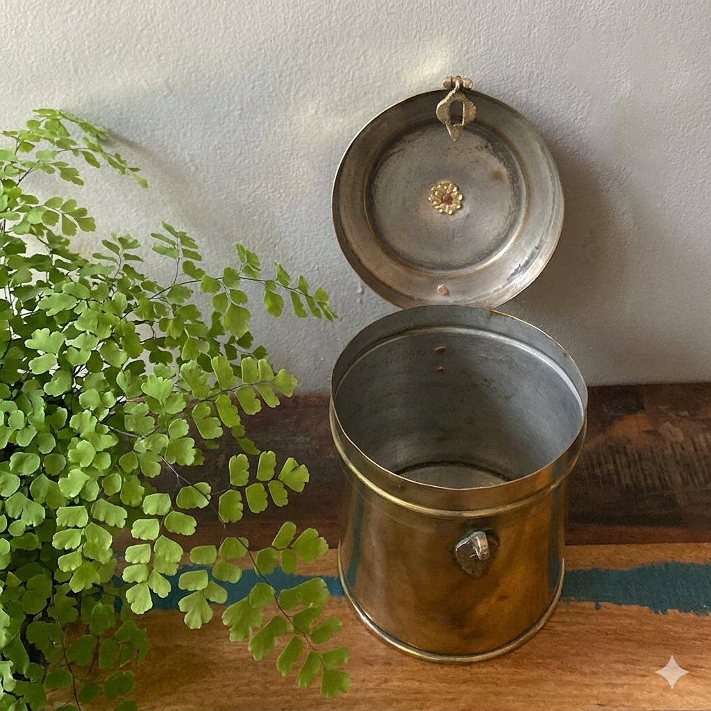 Antique Brass Barni