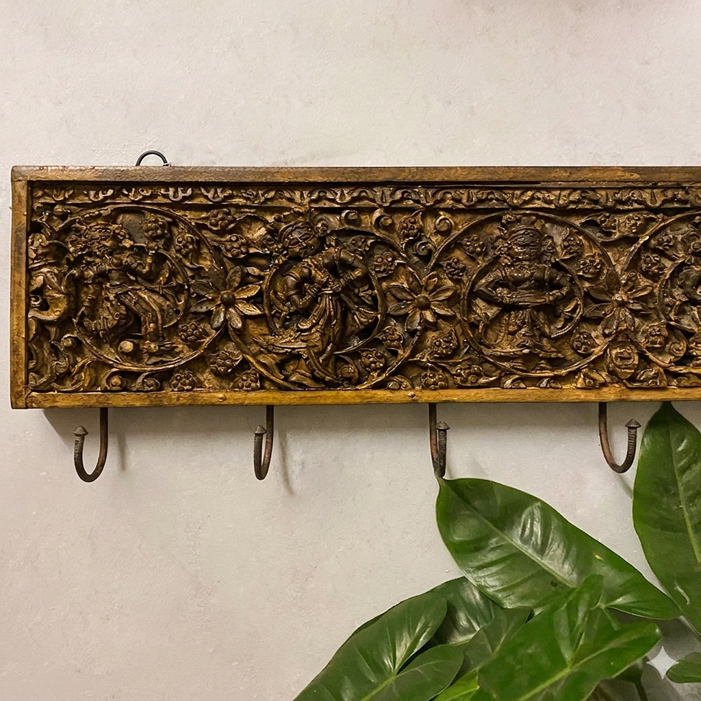 Leela Carved Panel Hook