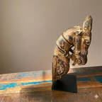 Carved Horse on Stand