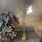 Adjustable Brass Mitra Table Lamp