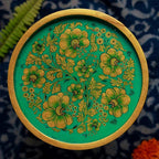 Mughal Floral Wall Plate - 8"