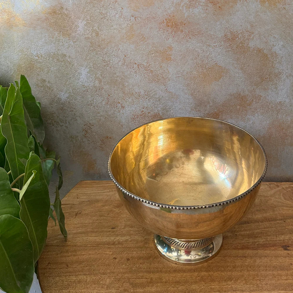 Rare Vintage Antique Brass/Pital Planter