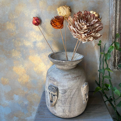 Large Face Vase