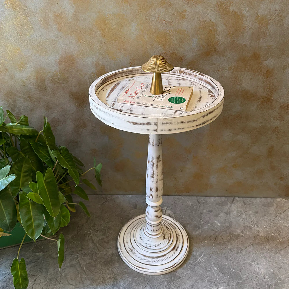 Luna Pedestal Table