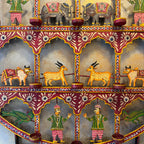 Painted Toran T-light Candle Holder