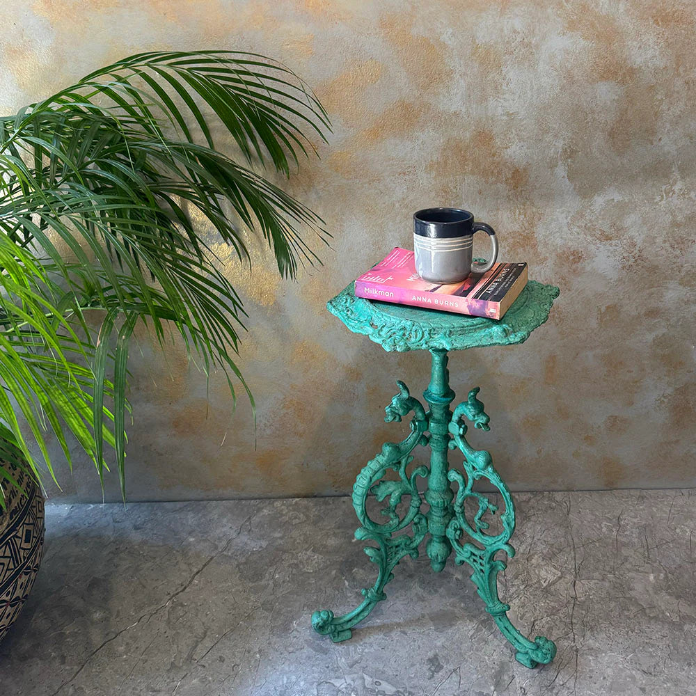 Patina Garden Table/ Pot Holder