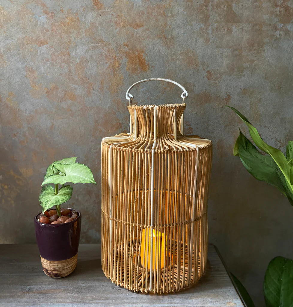 Bamboo Candle Holder/ T-Light