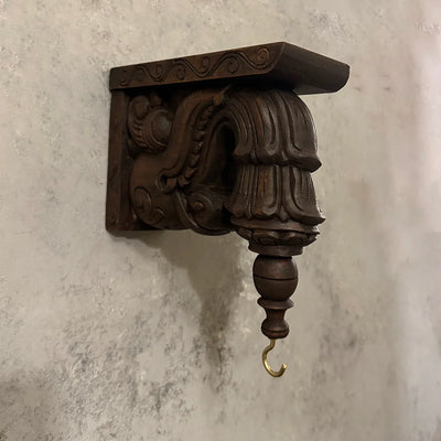 Carved Yali Wooden Bracket