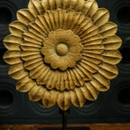 Drifted Wood Flower Decor - Dia 14"