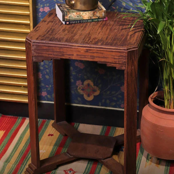 Wooden Vintage Side Table