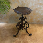 Rust Garden Table / Pot Holder