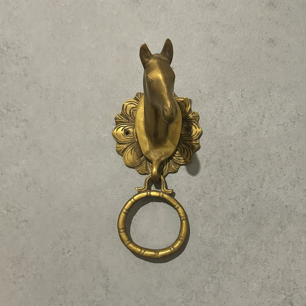 Brass Horse Handle/ Door Knocker