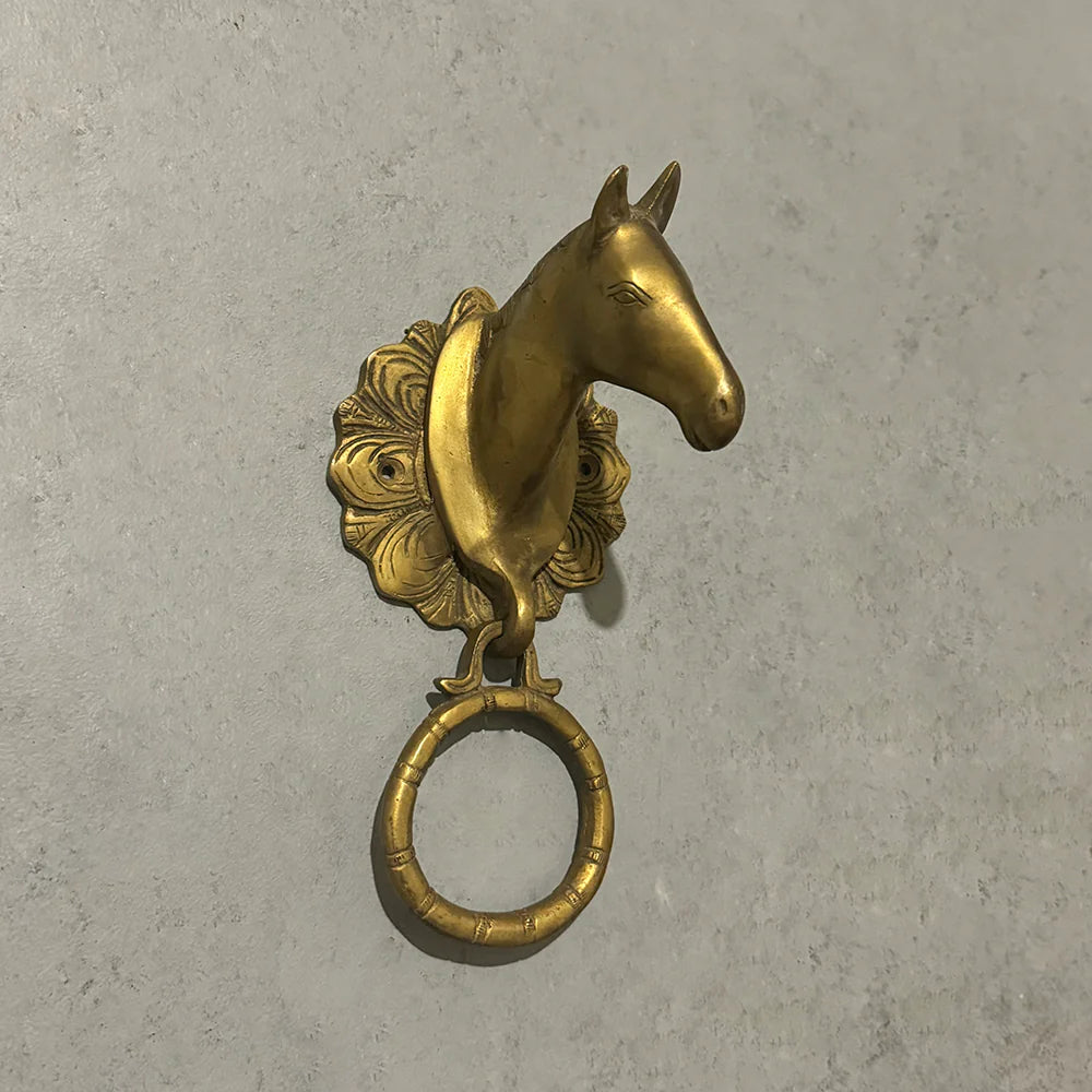 Brass Horse Handle/ Door Knocker