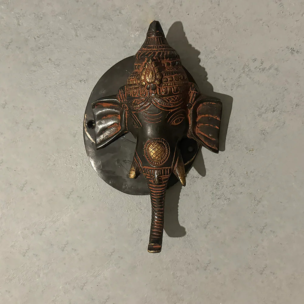 Brass Ganesha Handle