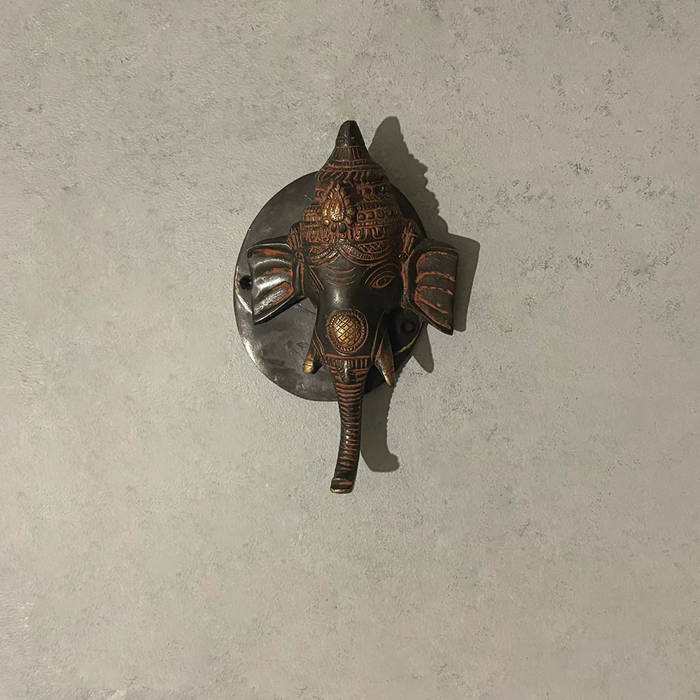 Brass Ganesha Handle