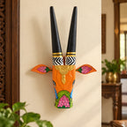 Cow Heads Hand-painted (1+1 FREE) - 16"