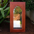 Jodhpuri Vintage Mirror - Orange