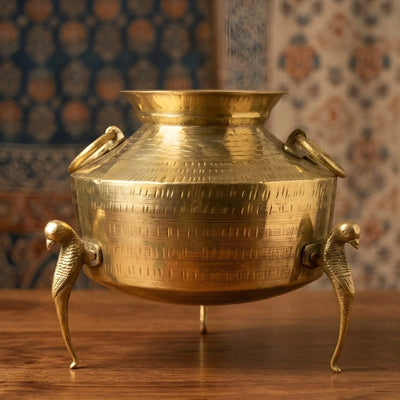 Pure Brass Pital Planter