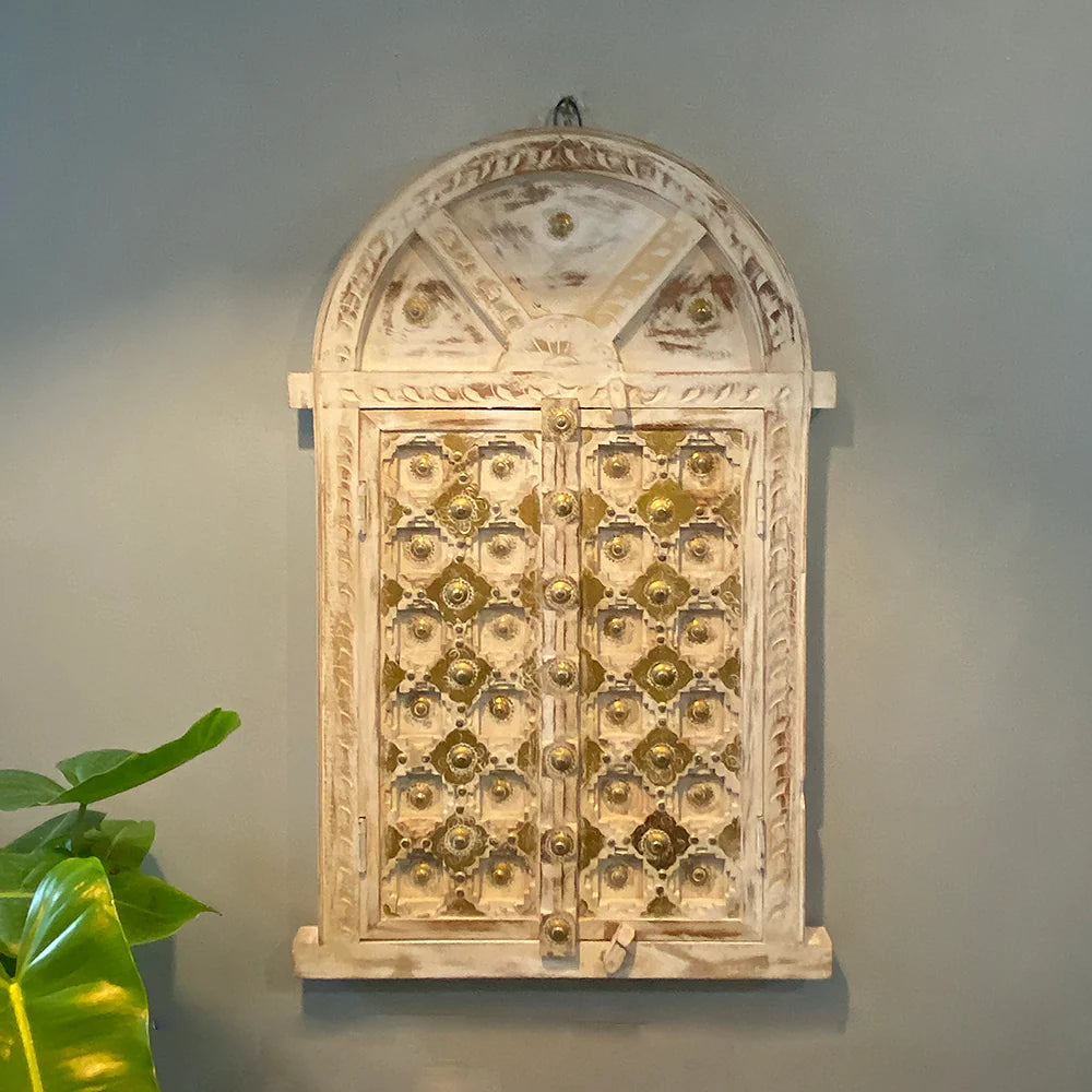 Wall Decore wall panel with intricate designs on a plain background