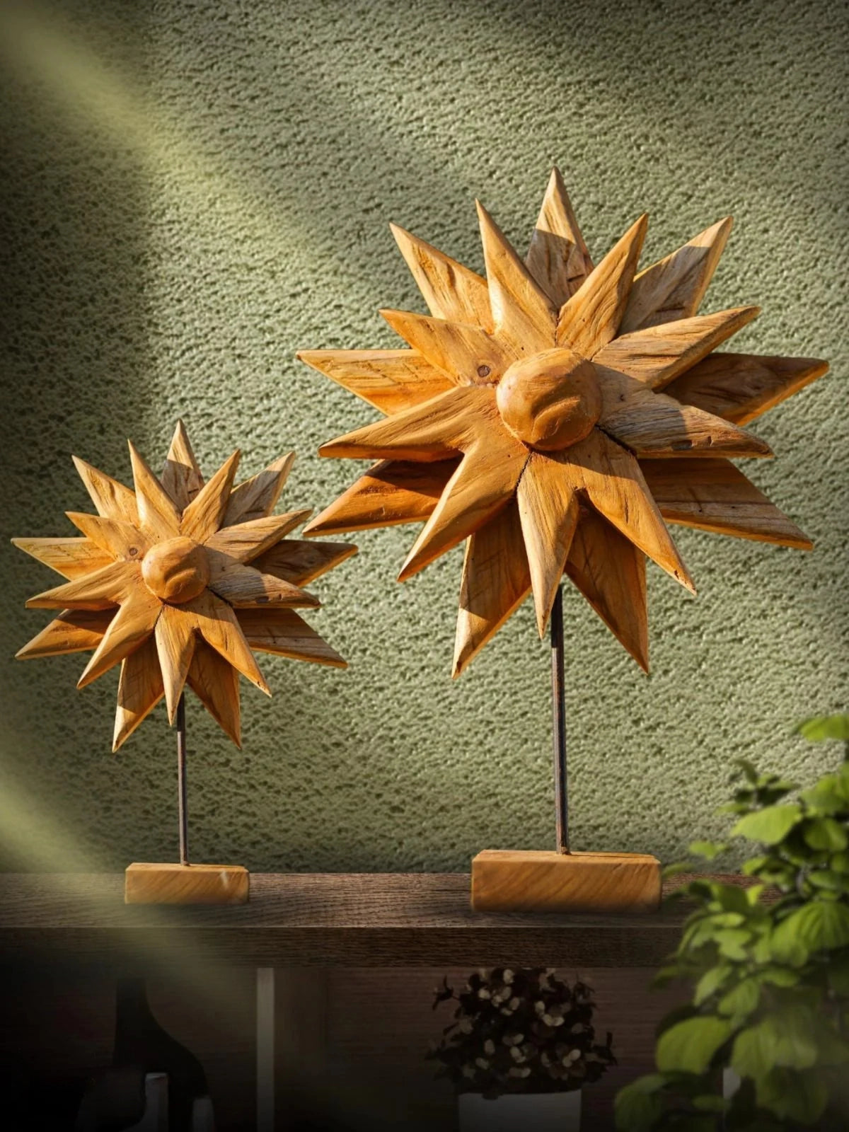 Drifted Wood Flower Decor - Dia 20" Regular Price